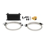Mishimoto 08-14 WRX/STi Thermostatic Oil Cooler Kit - Black thumbnail 1