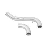 Mishimoto 08+ Mitsubishi Lancer Evolution X Black Lower Intercooler Pipe Kit thumbnail 4