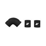 Mishimoto 08+ Mitsubishi Lancer Evolution X Black Lower Intercooler Pipe Kit thumbnail 5
