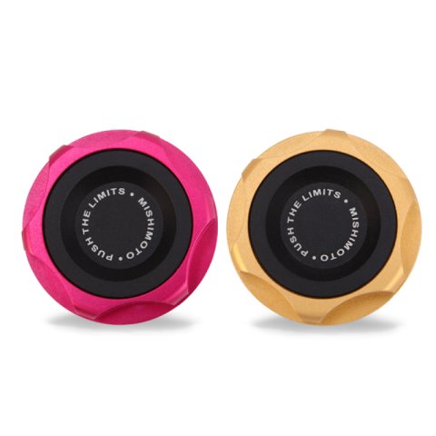 Mishimoto Subaru Oil FIller Cap - Gold thumbnail 9