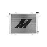 Mishimoto 90-93 Dodge Ram w/ 5.9L Cummins Engine Polished Aluminum Performance Radiator thumbnail 4
