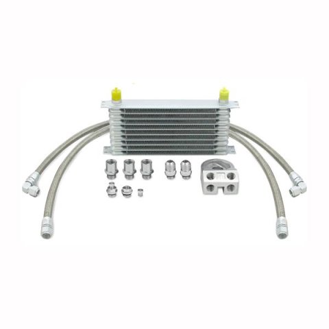 Mishimoto 13+ Subaru BRZ/Scion FR-S Thermostatic Oil Cooler Kit - Silver thumbnail 9