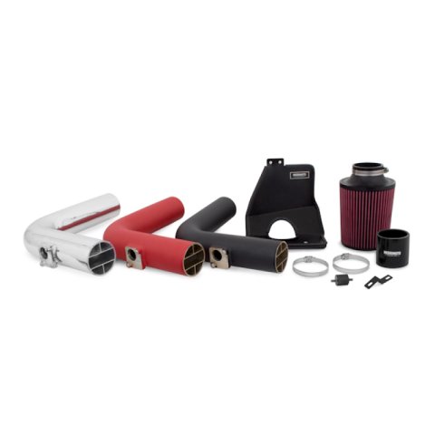 Mishimoto 08+ Subaru WRX/STi Performance Cold Air Intake Kit - Wrinkle Red thumbnail 2