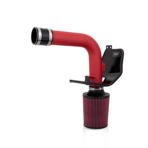 Mishimoto 08+ Subaru WRX/STi Performance Cold Air Intake Kit - Wrinkle Red thumbnail 7