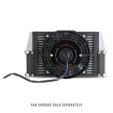 Mishimoto Universal 10in. Heavy-Duty Oil Cooler Fan Shroud - Micro Wrinkle Black thumbnail 4