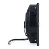 Mishimoto Universal 10in. Heavy-Duty Oil Cooler Fan Shroud - Micro Wrinkle Black thumbnail 6