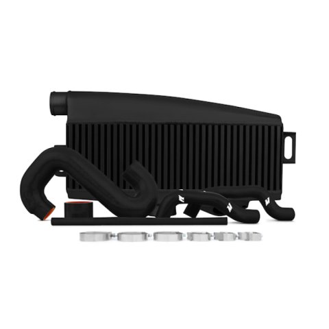 Mishimoto Subaru 02-07 WRX/04-07 STi Top-Mount Intercooler Kit - Powder Coated Black & Black Hoses thumbnail 8