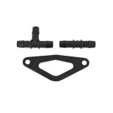 Mishimoto Subaru 02-07 WRX/04-07 STi Top-Mount Intercooler Kit - Powder Coated Black & Red Hoses thumbnail 4