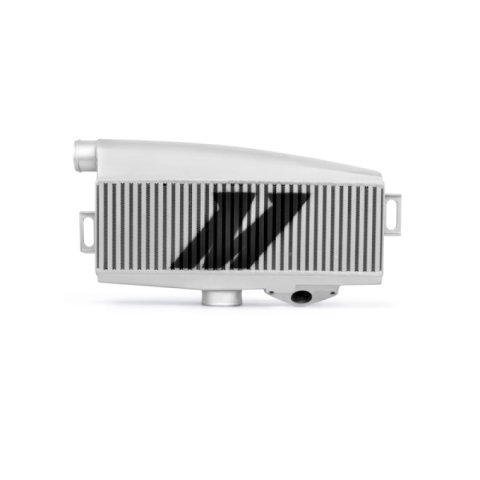 Mishimoto Subaru 02-07 WRX/04-07 STi Top-Mount Intercooler Kit - Powder Coated Silver & Blue Hoses thumbnail 6