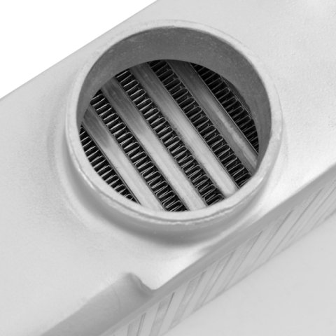 Mishimoto Subaru 02-07 WRX/04-07 STi Top-Mount Intercooler Kit - Powder Coated Silver & Red Hoses thumbnail 7
