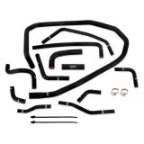 Mishimoto 2015 Subaru WRX Black Silicone Radiator Coolant Ancillary Hoses Kit thumbnail 2