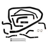 Mishimoto 2015 Subaru WRX Black Silicone Radiator Coolant Ancillary Hoses Kit thumbnail 3