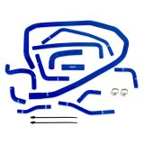 Mishimoto 2015 Subaru WRX Blue Silicone Radiator Coolant Ancillary Hoses Kit thumbnail 1