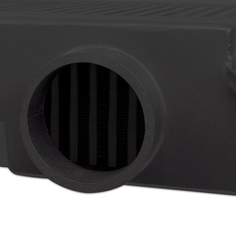 Mishimoto Subaru 08-15 WRX STi Top-Mount Intercooler Kit - Powder Coated Black & Black Hoses thumbnail 4