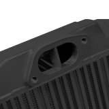 Mishimoto Subaru 08-15 WRX STi Top-Mount Intercooler Kit - Powder Coated Black & Red Hoses thumbnail 2