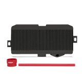 Mishimoto Subaru 08-15 WRX STi Top-Mount Intercooler Kit - Powder Coated Black & Red Hoses thumbnail 7