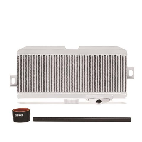 Mishimoto Subaru 08-15 WRX STi Top-Mount Intercooler Kit - Powder Coated Silver & Black Hoses thumbnail 4