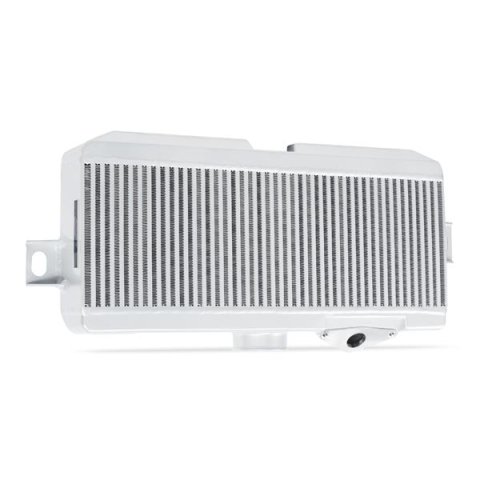 Mishimoto Subaru 08-15 WRX STi Top-Mount Intercooler Kit - Powder Coated Silver & Red Hoses thumbnail 3