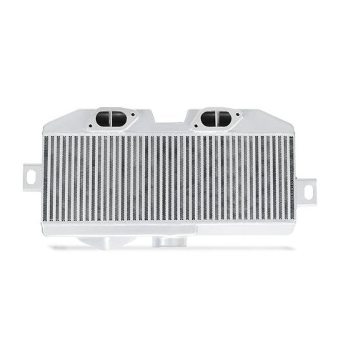 Mishimoto Subaru 08-15 WRX STi Top-Mount Intercooler Kit - Powder Coated Silver & Red Hoses thumbnail 8
