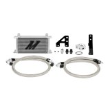 Mishimoto 15 Subaru STI Oil Cooler Kit - Silver thumbnail 3