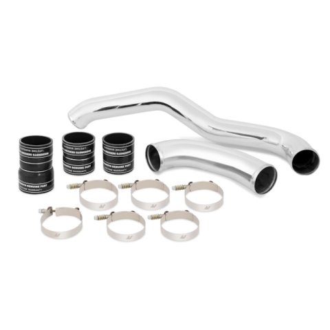 Mishimoto 08-10 Ford 6.4L Powerstroke Hot-Side Intercooler Pipe and Boot Kit thumbnail 1
