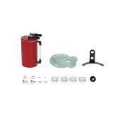 Mishimoto Large Aluminum Oil Catch Can - Wrinkle Red thumbnail 4