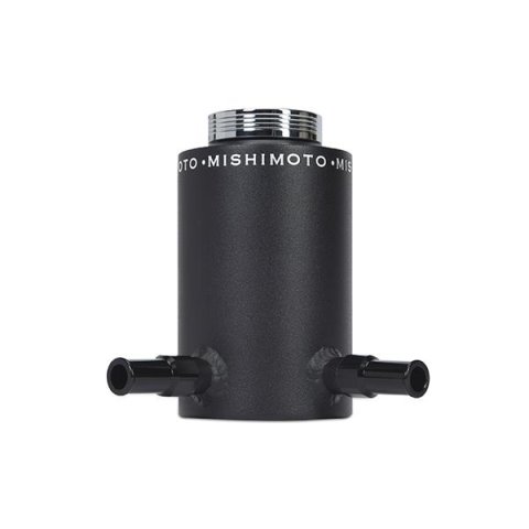 Mishimoto Aluminum Power Steering Reservoir Tank - Wrinkle Black thumbnail 2