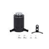 Mishimoto Aluminum Power Steering Reservoir Tank - Wrinkle Black thumbnail 5