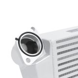 Mishimoto 08-14 Subaru WRX Top-Mount Intercooler Kit - Powder Coated Silver & Blue Hoses thumbnail 7