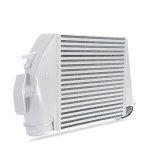 Mishimoto 08-14 Subaru WRX Top-Mount Intercooler Kit - Powder Coated Silver & Blue Hoses thumbnail 8