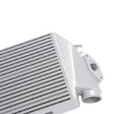 Mishimoto 08-14 Subaru WRX Top-Mount Intercooler Kit - Powder Coated Silver & Blue Hoses thumbnail 9