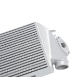 Mishimoto 08-14 Subaru WRX Top-Mount Intercooler Kit - Powder Coated Silver & Red Hoses thumbnail 4