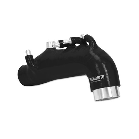 Mishimoto 08 Subaru WRX Black Silicone Induction Hose thumbnail 2