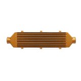 Mishimoto Universal Gold Z Line Intercooler Overall Size: 28x8x3 Core Size: 21x6x2.5 Inlet / Outlet thumbnail 1