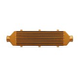 Mishimoto Universal Gold Z Line Intercooler Overall Size: 28x8x3 Core Size: 21x6x2.5 Inlet / Outlet thumbnail 3