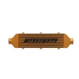 Mishimoto Universal Gold Z Line Intercooler Overall Size: 28x8x3 Core Size: 21x6x2.5 Inlet / Outlet thumbnail 6