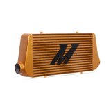 Mishimoto Universal Gold R Line Intercooler Overall Size: 31x12x4 Core Size: 24x12x4 Inlet / Outlet thumbnail 1
