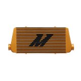 Mishimoto Universal Gold R Line Intercooler Overall Size: 31x12x4 Core Size: 24x12x4 Inlet / Outlet thumbnail 5