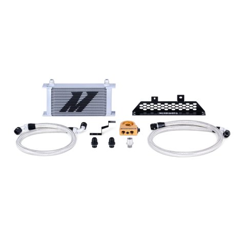 Mishimoto 13+ Ford Focus ST Thermostatic Oil Cooler Kit - Silver thumbnail 4