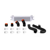 Mishimoto 2015 Ford Mustang EcoBoost Performance Intercooler Kit - Silver Core Wrinkle Black Pipes thumbnail 3