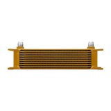 Mishimoto Universal 10 Row Oil Cooler - Gold thumbnail 3
