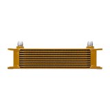 Mishimoto Universal 10 Row Oil Cooler - Gold thumbnail 5