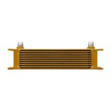 Mishimoto Universal 10 Row Oil Cooler - Gold thumbnail 7