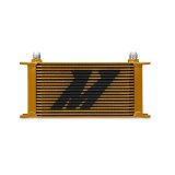 Mishimoto Universal 19 Row Oil Cooler - Gold thumbnail 3