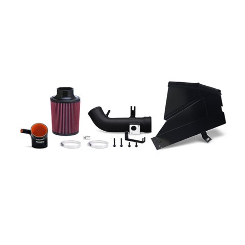 Mishimoto 06-11 Honda Civic Si Performance Air Intake w/ Heat Shield - Wrinkle Black thumbnail 1