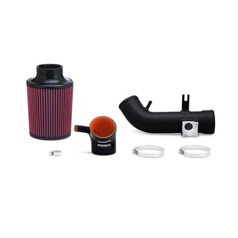Mishimoto 06-11 Honda Civic Si Performance Air Intake - Wrinkle Black thumbnail 2