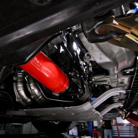 Mishimoto 15 Subaru WRX Performance Air Intake Kit w/ Box - Wrinkle Red thumbnail 5