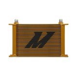 Mishimoto Universal 25-Row Oil Cooler - Gold thumbnail 2