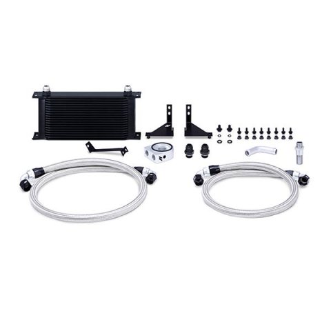 Mishimoto 14-16 Ford Fiesta ST Non-Thermostatic Oil Cooler Kit - Black thumbnail 2