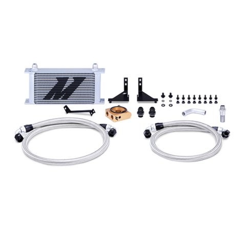 Mishimoto 14-16 Ford Fiesta ST Thermostatic Oil Cooler Kit - Silver thumbnail 1